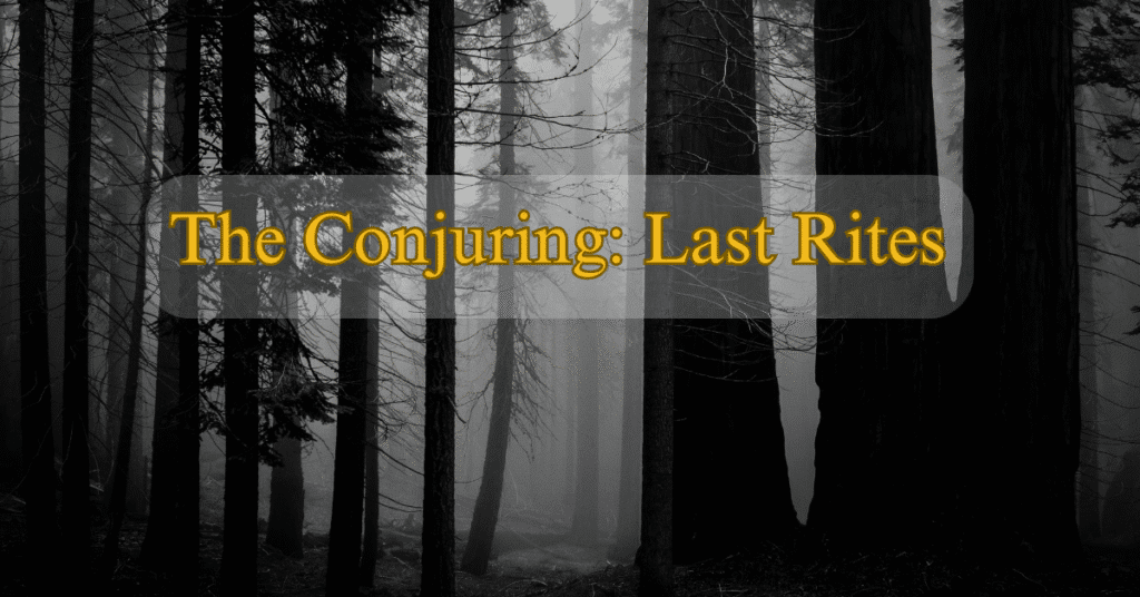 cast of the conjuring last rites